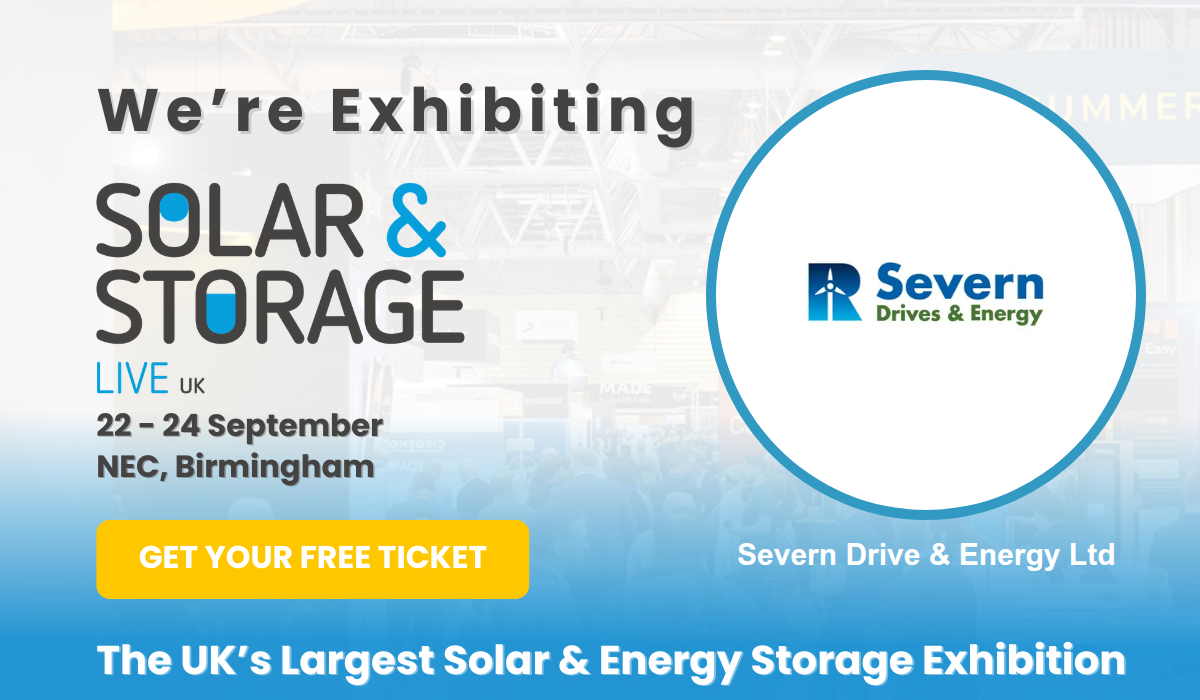 Meet Severn Drives & Energy at Solar & Storage Live UK 2026